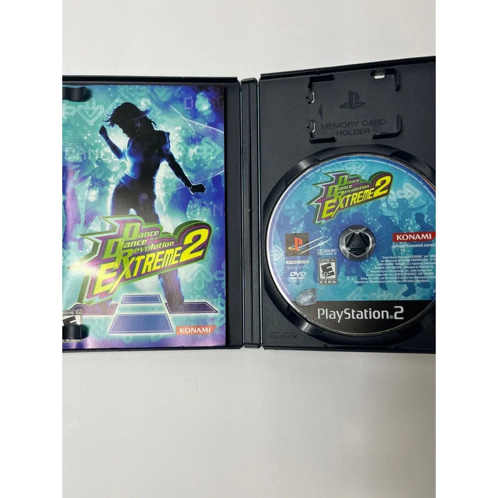 Dance Dance Evolution Extreme 2 PS2 Sony PlayStation 2 Konami Game CIB 21174